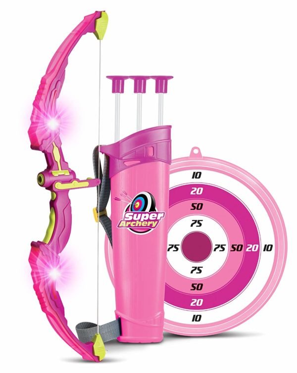 Light Up Archery Bow and Arrow Toy Sets