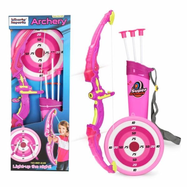 Light Up Archery Bow and Arrow Toy Sets