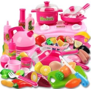 Kitchen Cooking Set Girls Boys