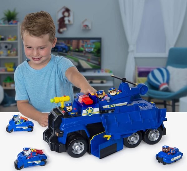 paw patrol police rescue deluxe chase ultimate cruiser