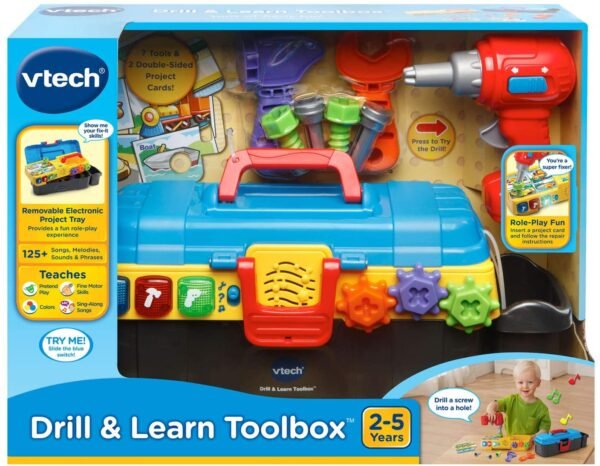 Drill And Learn Toolbox Playset